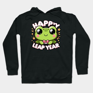 Happy Leap Year - Cute Frog Hoodie